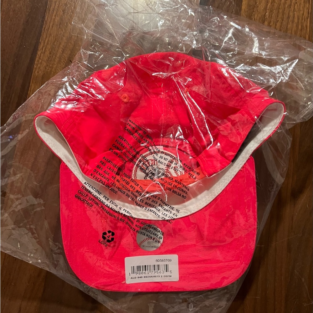 Aime Leon Dore ALD/New Era Nylon Yankees Hat Neon Pink Baseball Cap Snapback - Picture 4 of 4